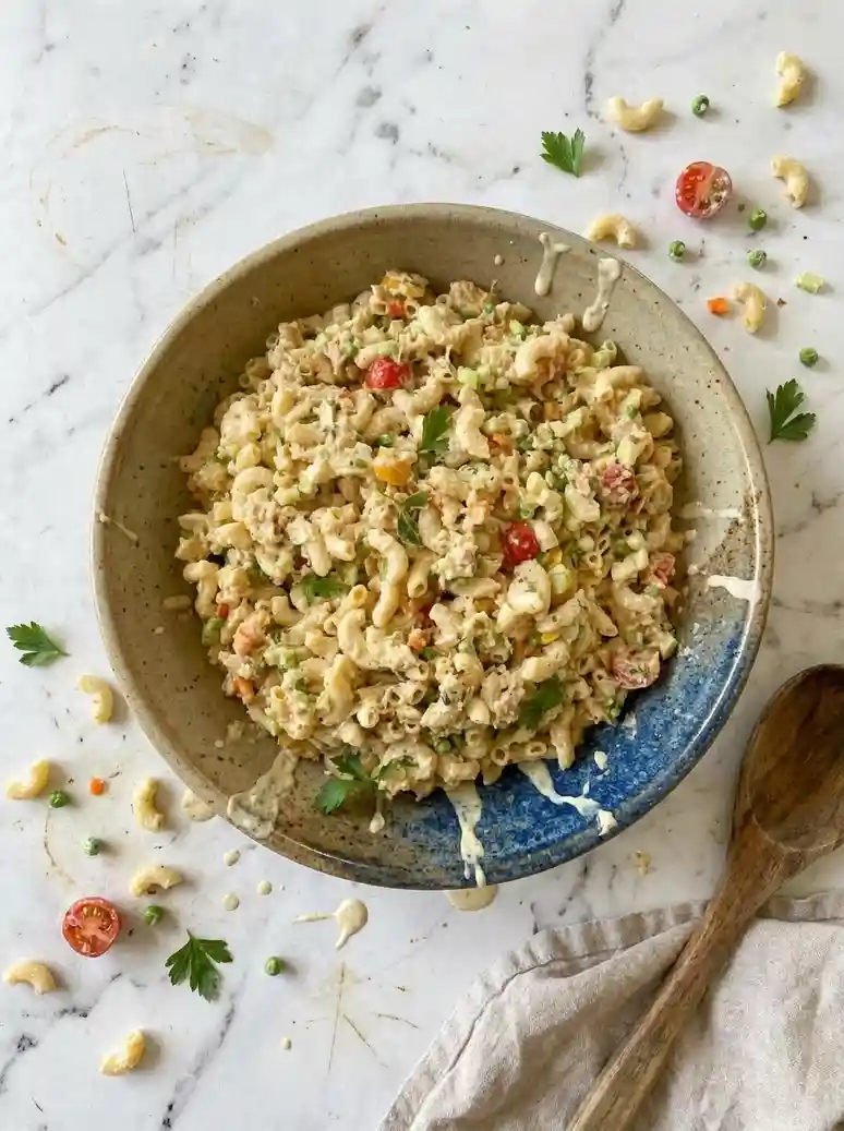 Vegan Tuna Pasta Salad Recipe - 2