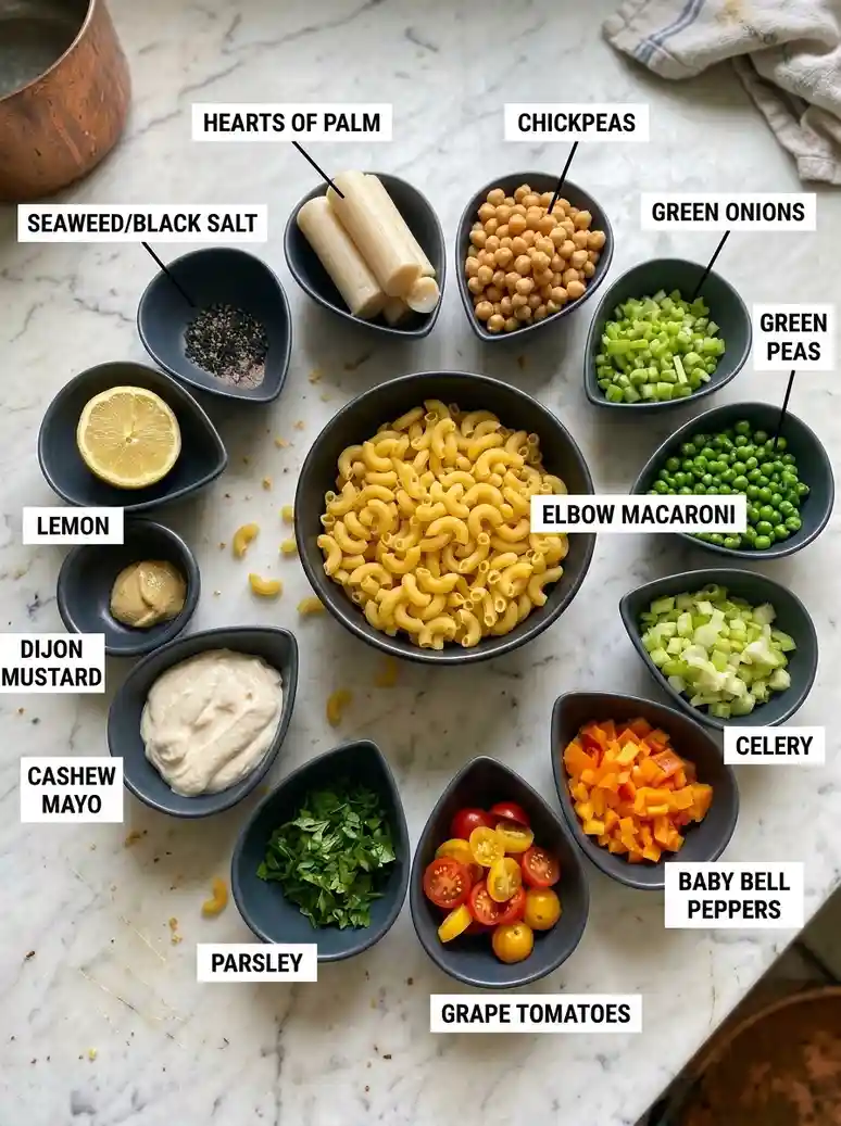 Vegan Tuna Pasta Salad Recipe - 1